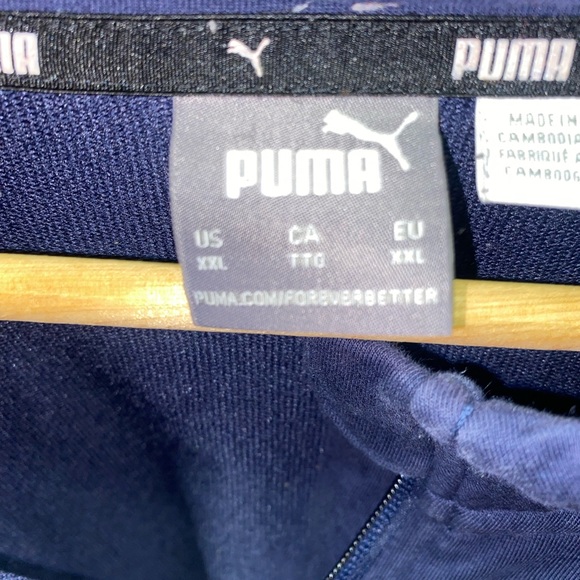 Blue/Grey Collard sporty sweater - Picture 2 of 3